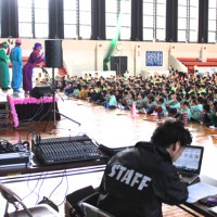 岐阜県　養老町に保育祭りに音響機材をレンタルしました。